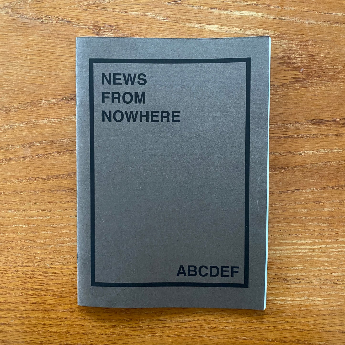 News From Nowhere - ABCDEF
