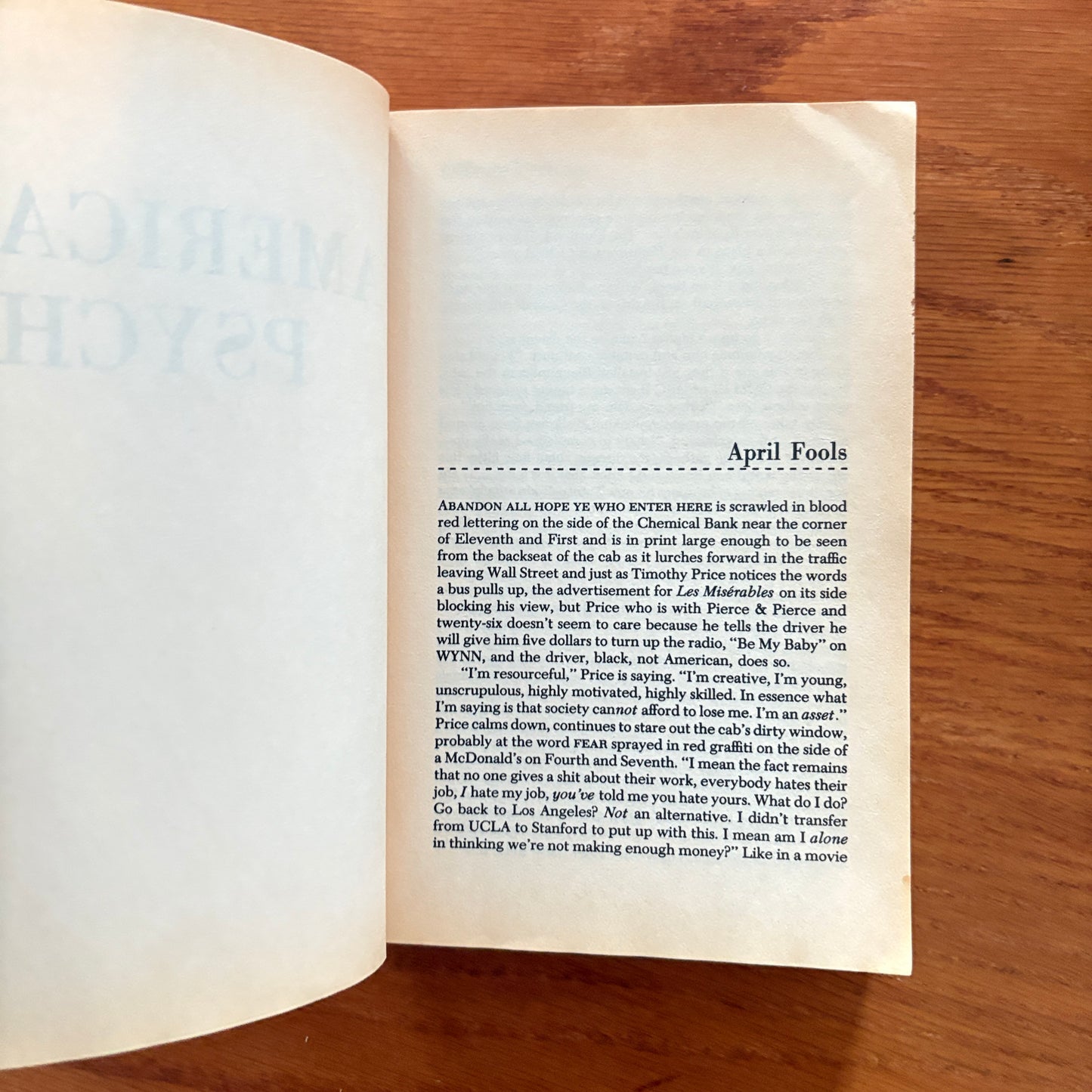 Bret Easton Ellis -  American Psycho