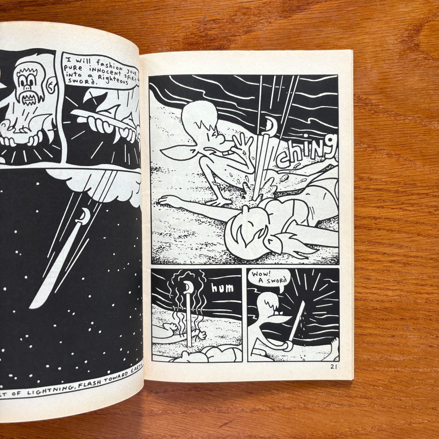 Magic Boy and the Word of God - James Kochalka