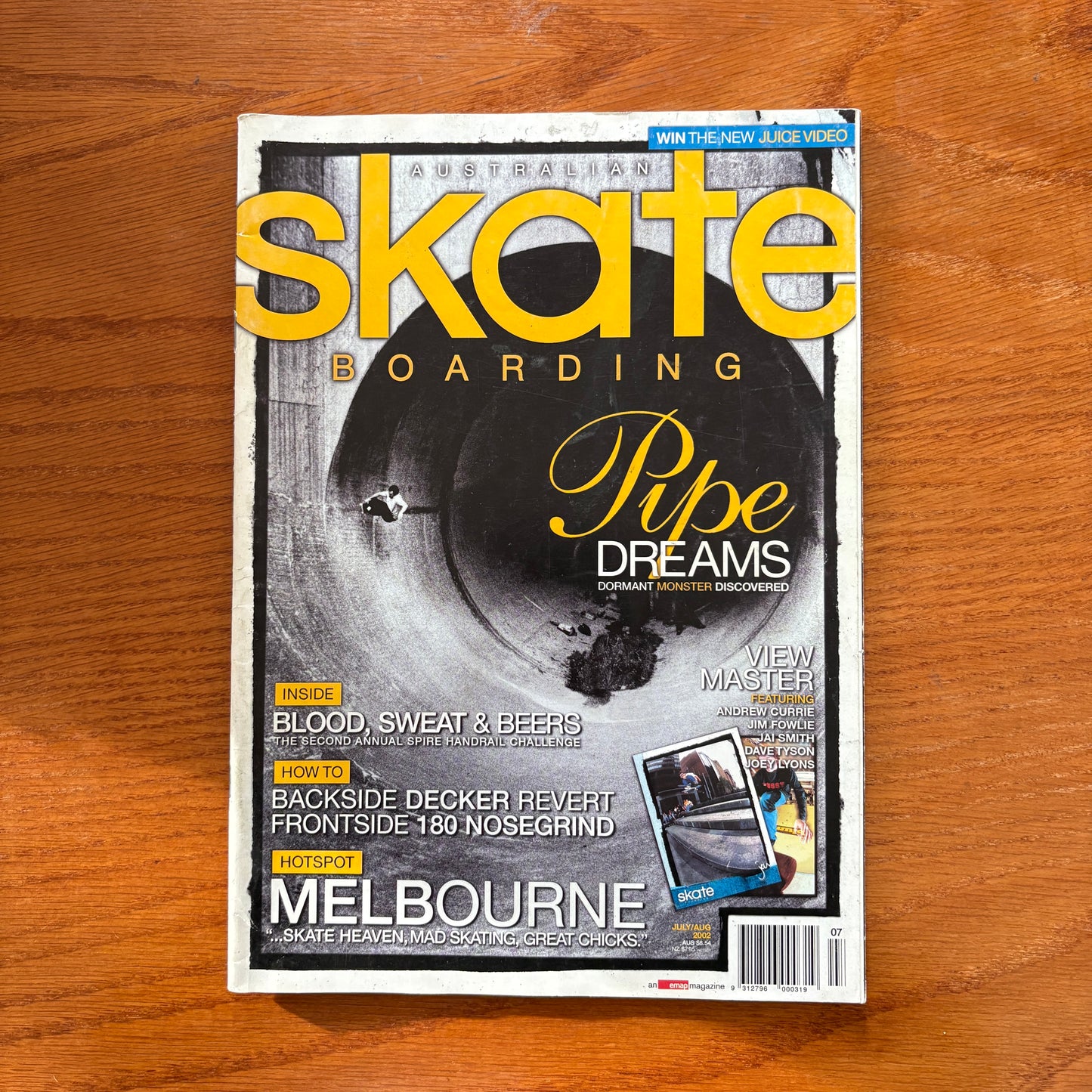 Australian Skateboarding Magazine Jul.Aug 2002