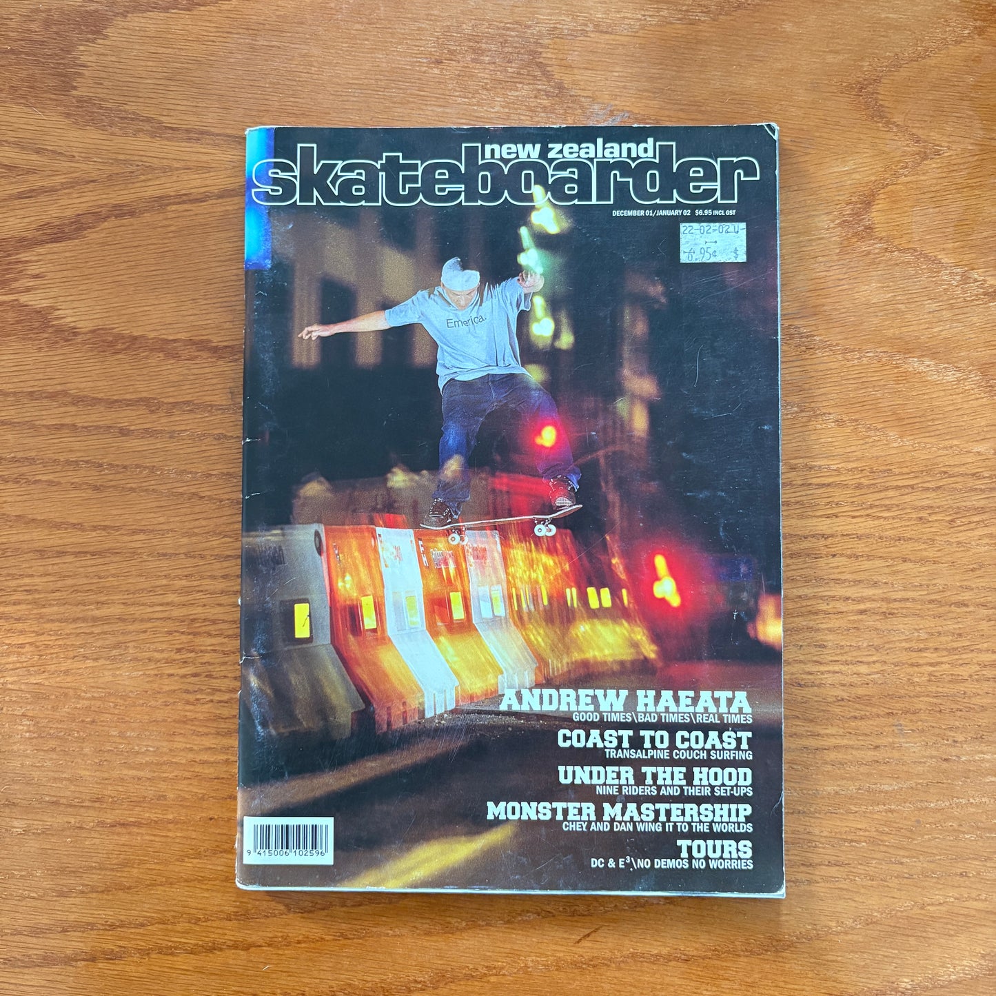 New Zealand Skateboarder Dec 01