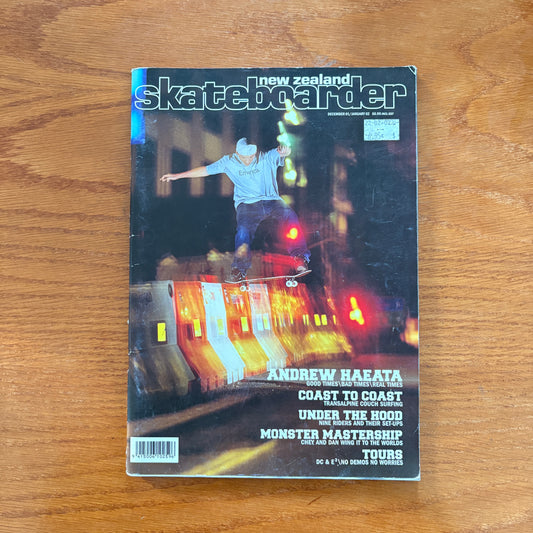 New Zealand Skateboarder Dec 01