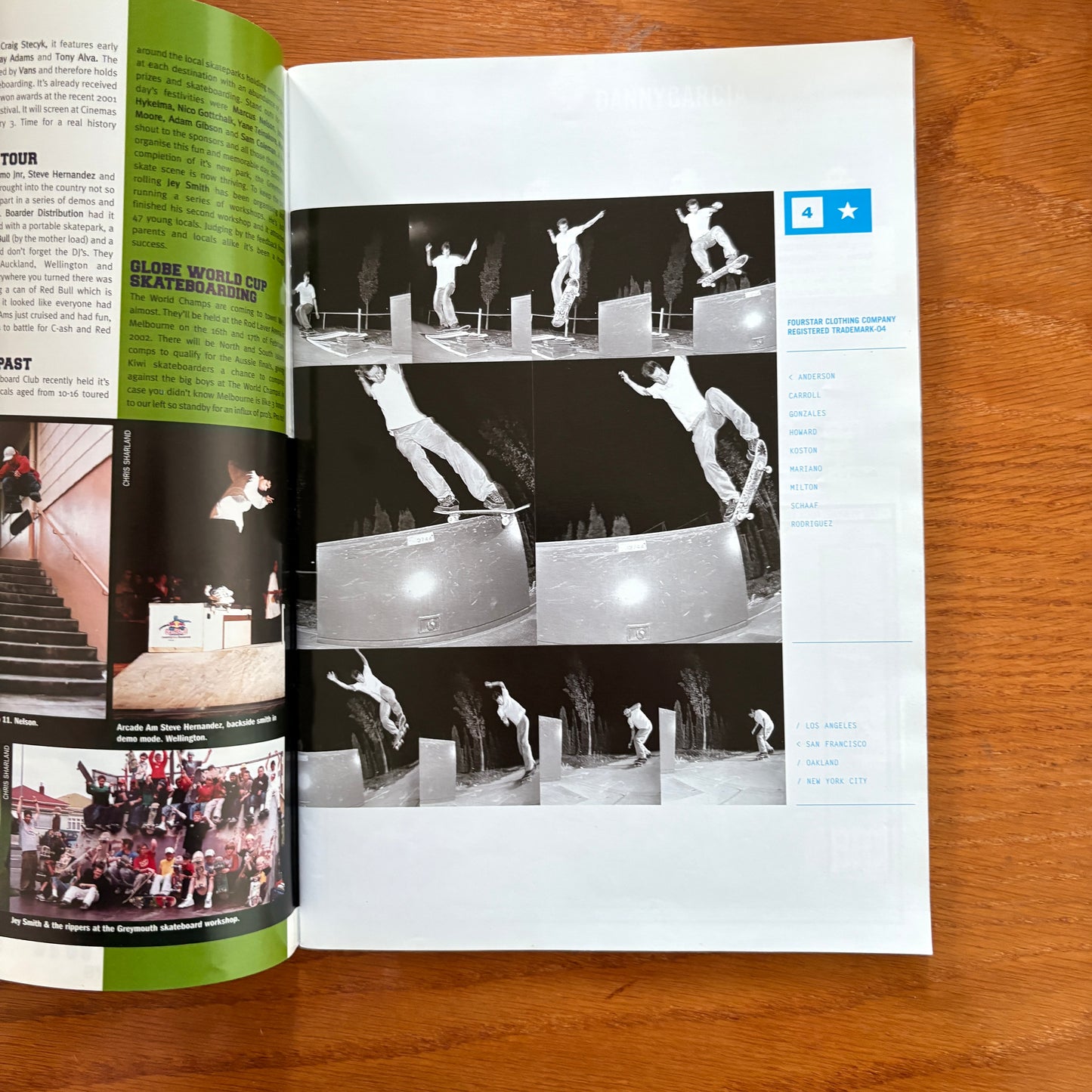 New Zealand Skateboarder Dec 01