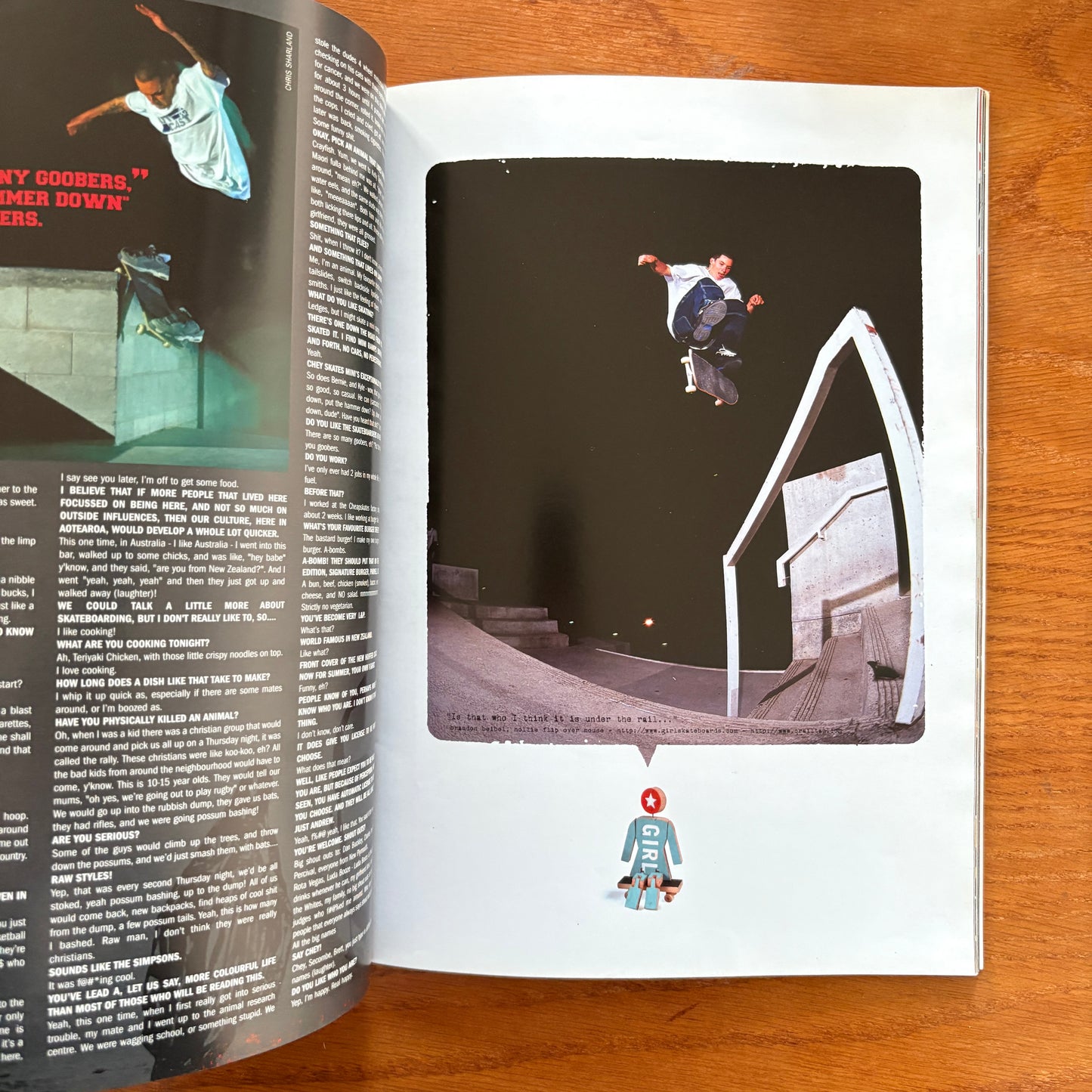 New Zealand Skateboarder Dec 01
