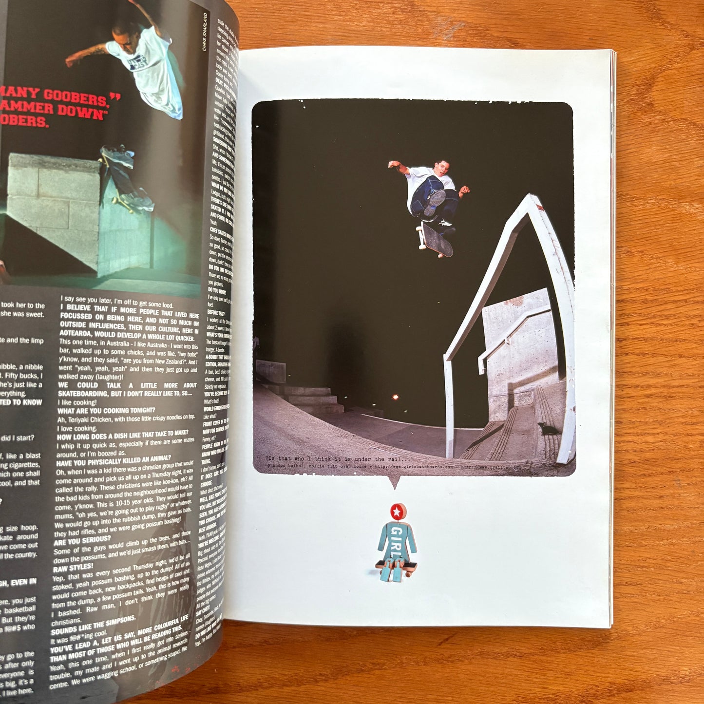 New Zealand Skateboarder Dec 01