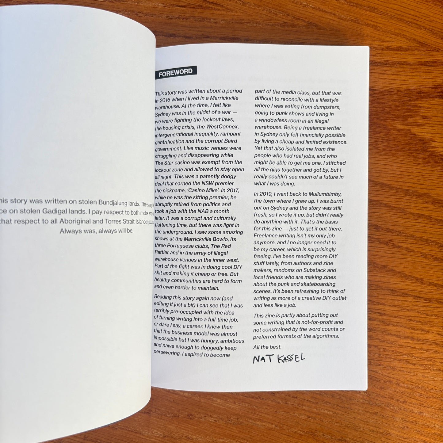 Cracking Asbestos - Nat Kassel