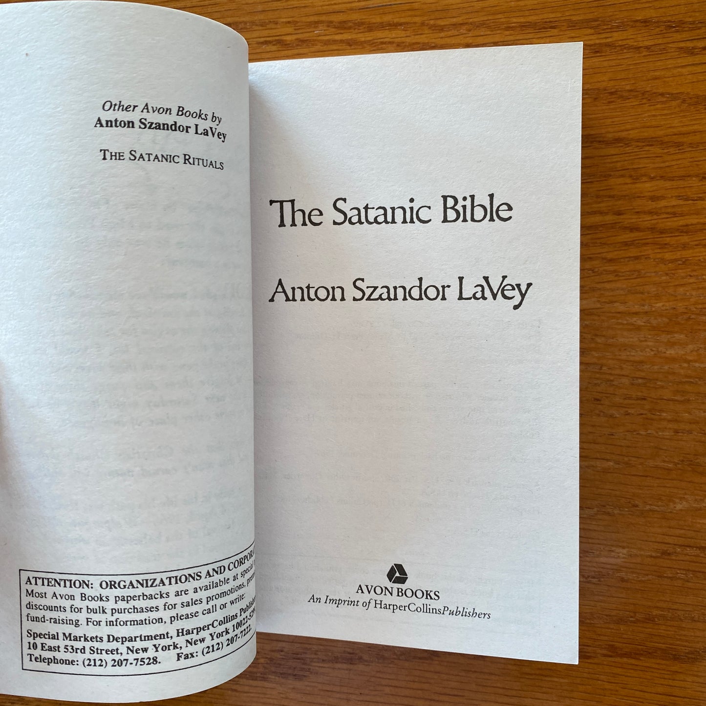 The Satanic Bible - A.S Lavey