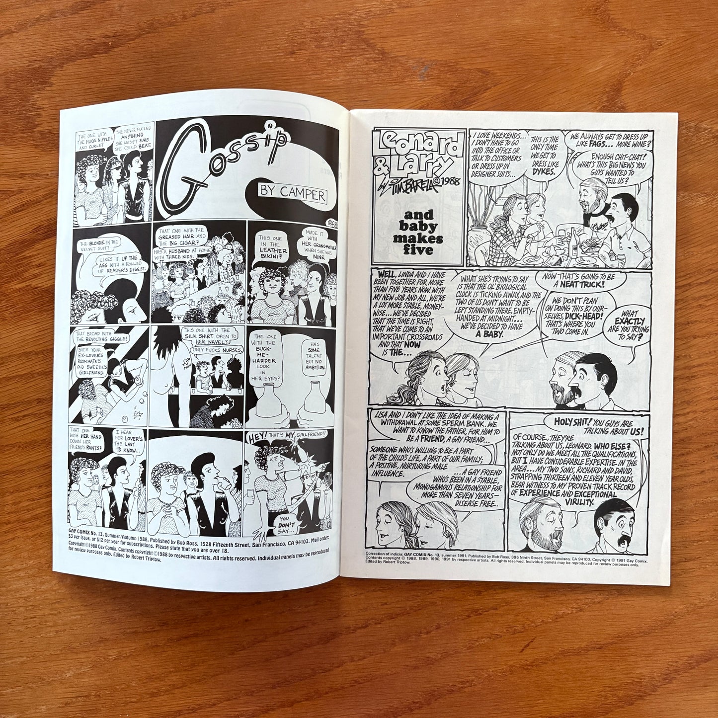 Gay Comix 13 / Gay Heartaches