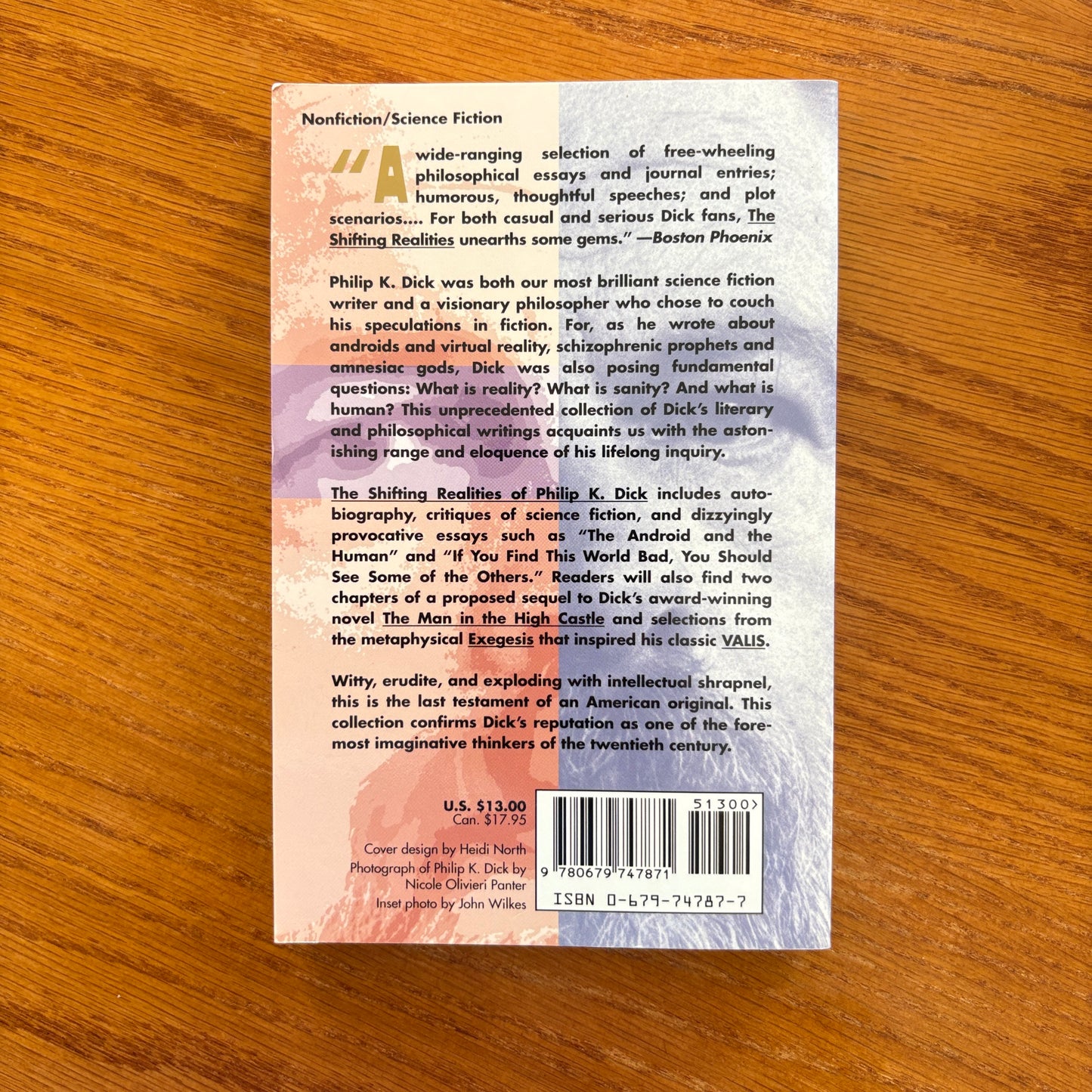 The Shifting Realities of Philip K. Dick