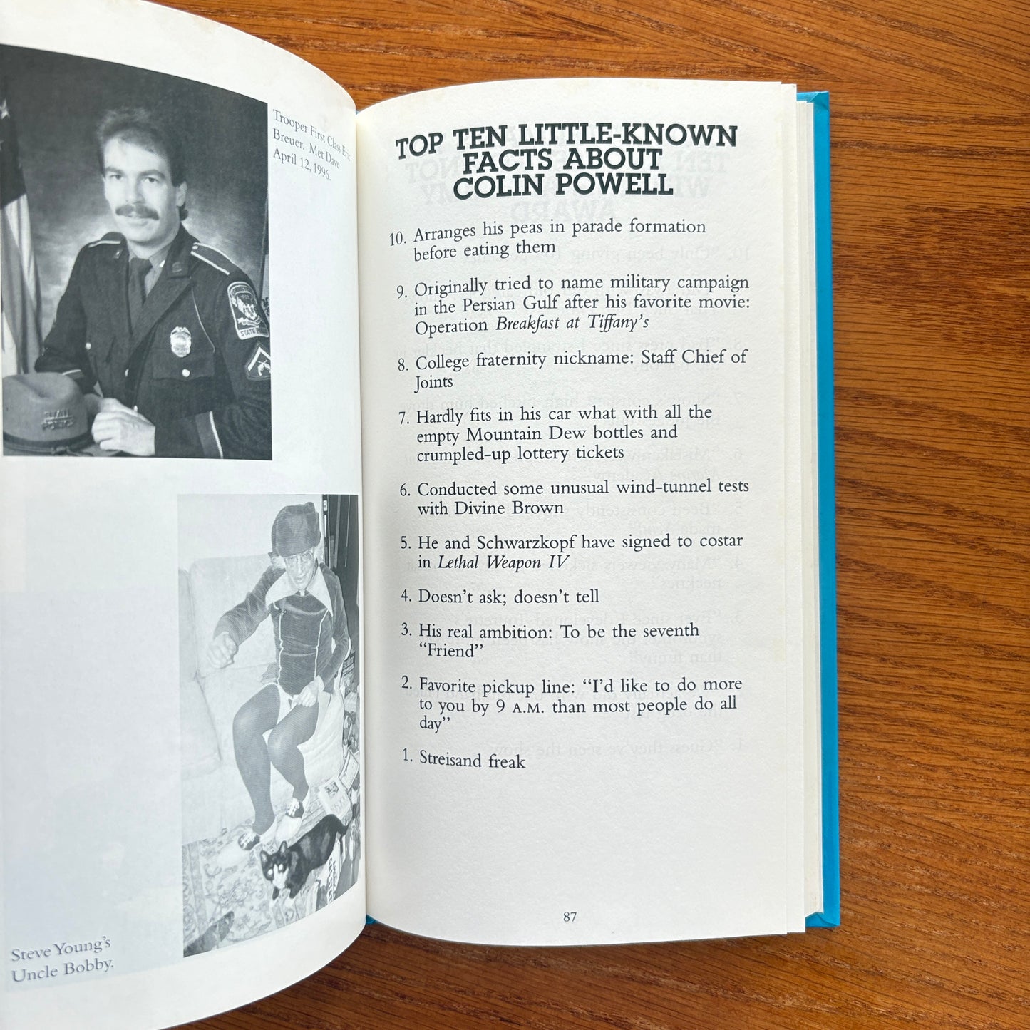 David Letterman's Book of Top Ten Lists: and Wedding Dress Patterns for the Husky Bride