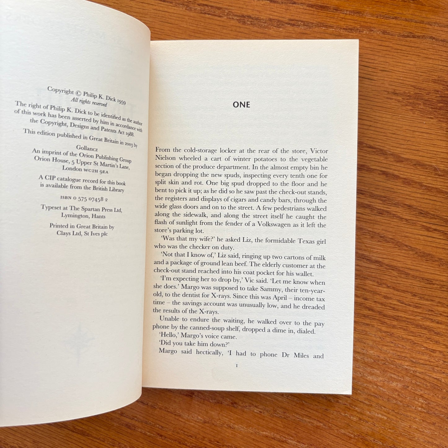 Philip K. Dick - Time Out Of Joint