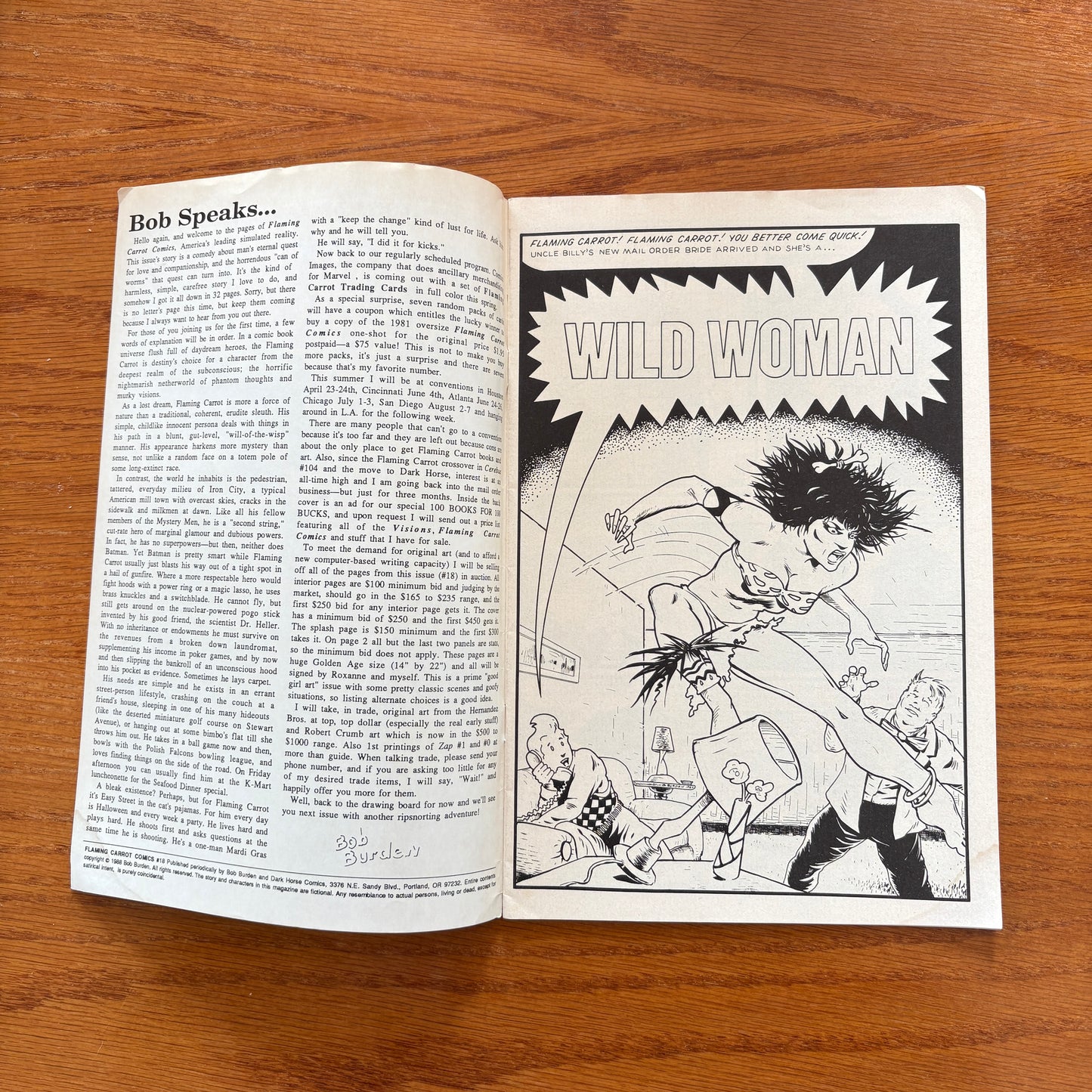 Flaming Carrot 18