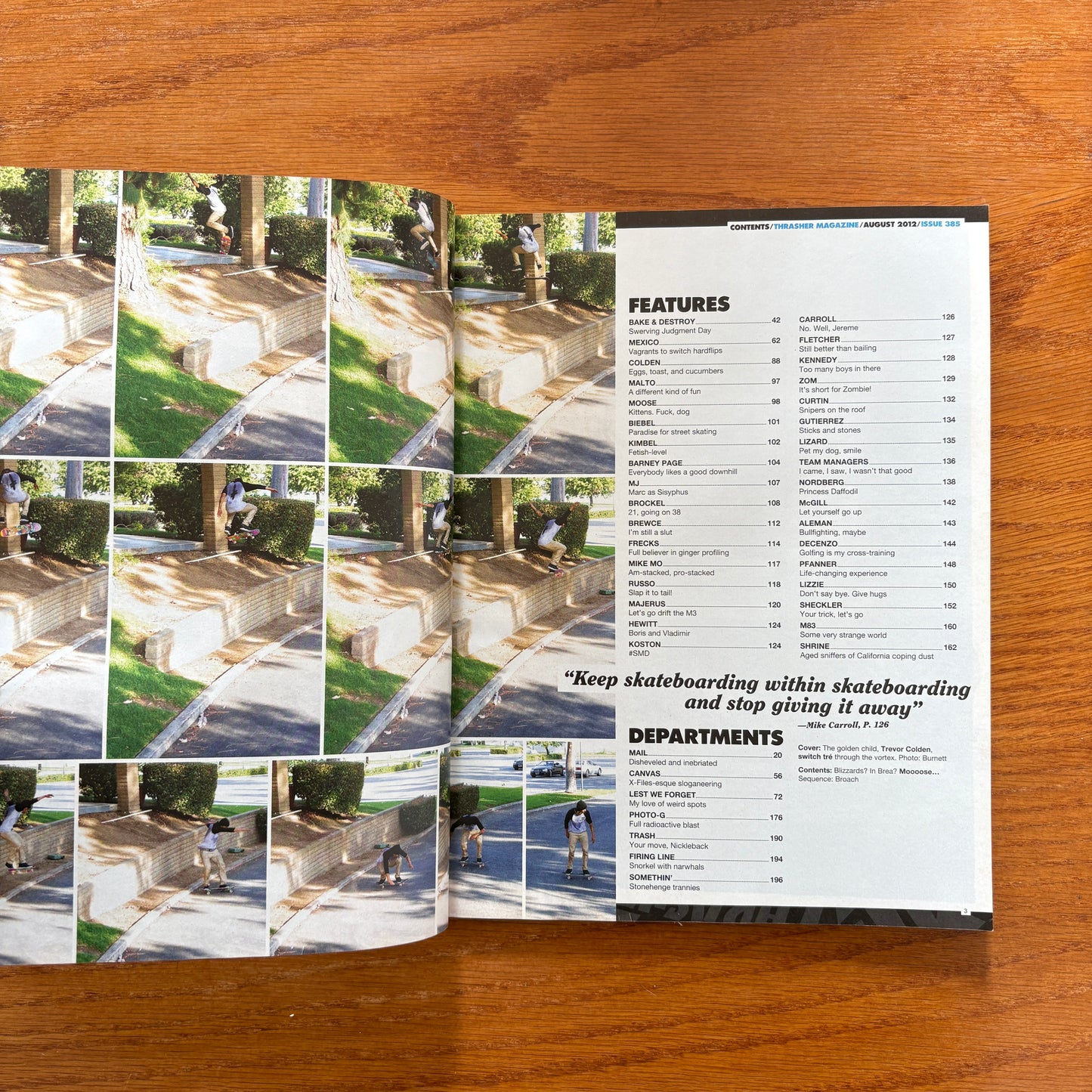 Thrasher Aug 2012