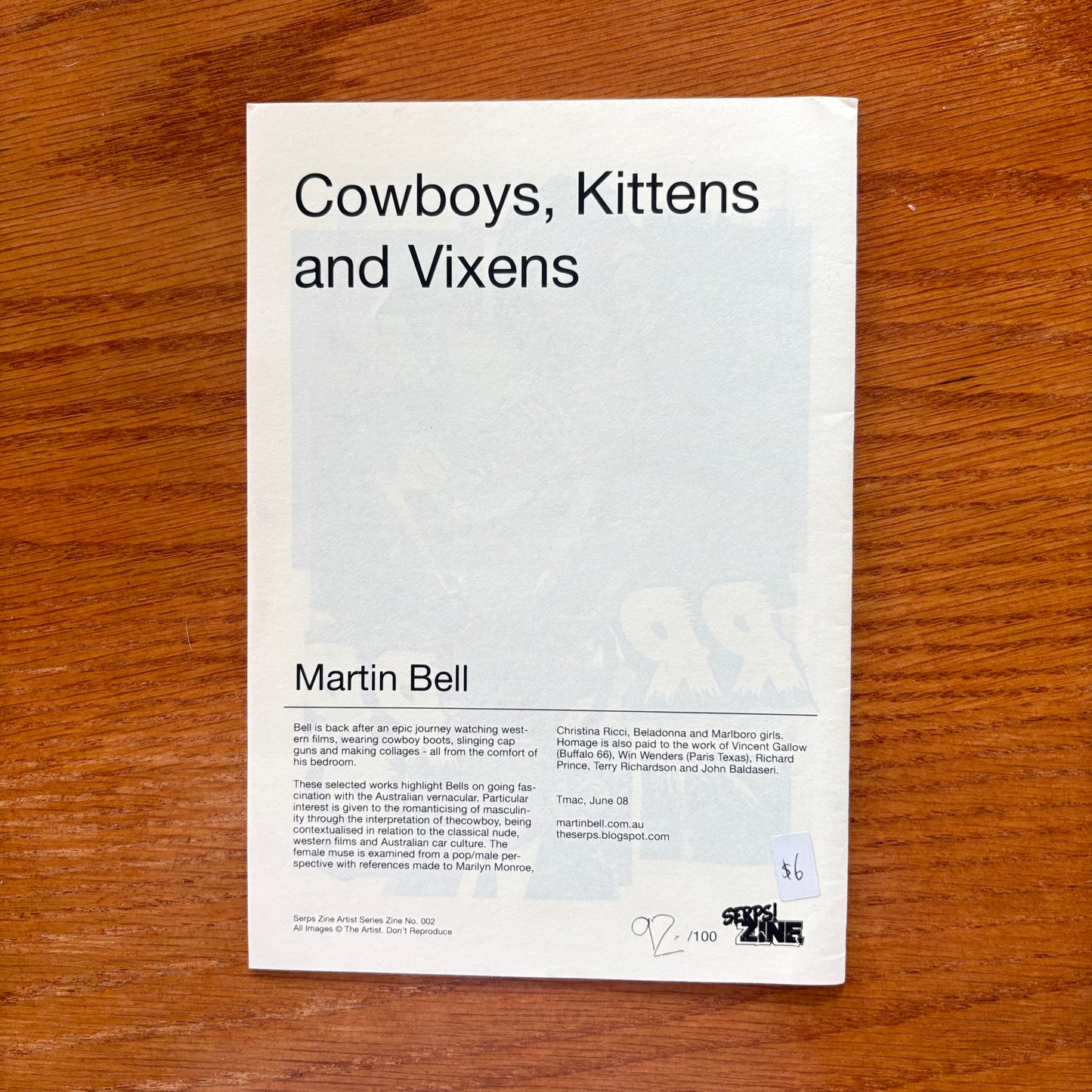 Cowboys, Kittens and Vixens - Martin Bell