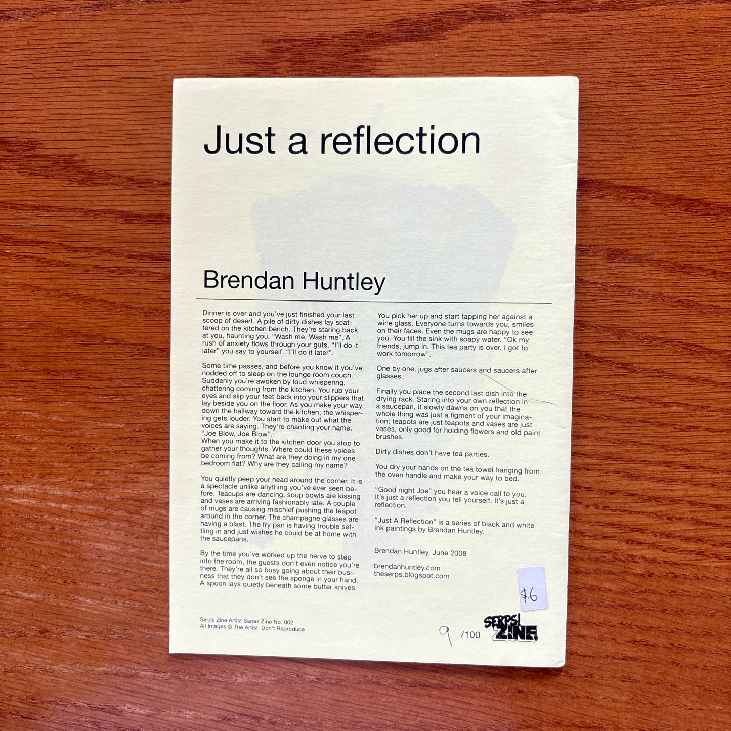 Just a reflection - Brendan Huntley