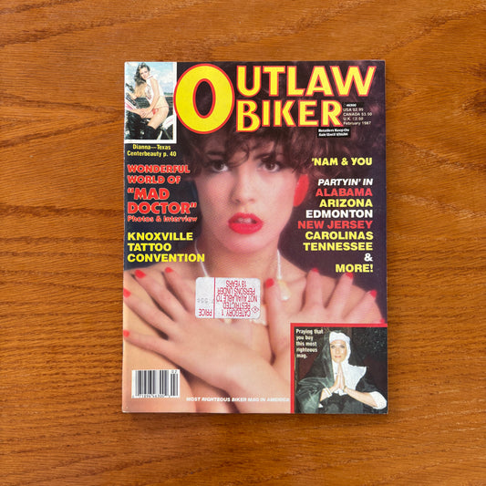 Outlaw Biker Feb 1987
