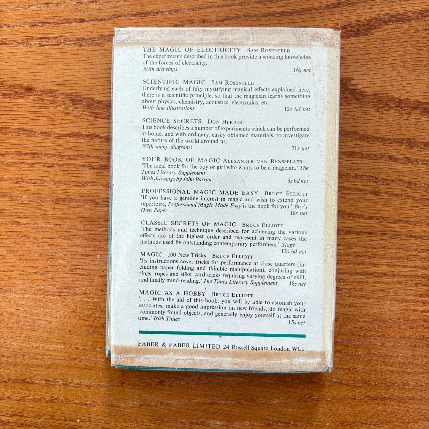 Magic From Your Pocket - Bill Severn
