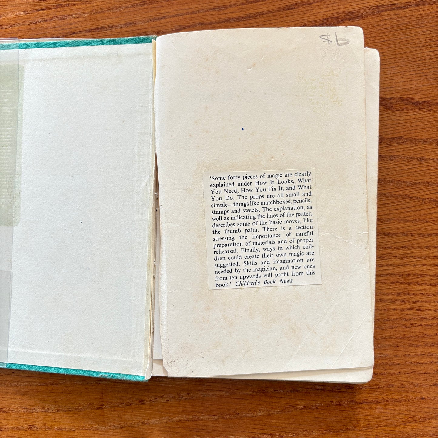 Magic From Your Pocket - Bill Severn