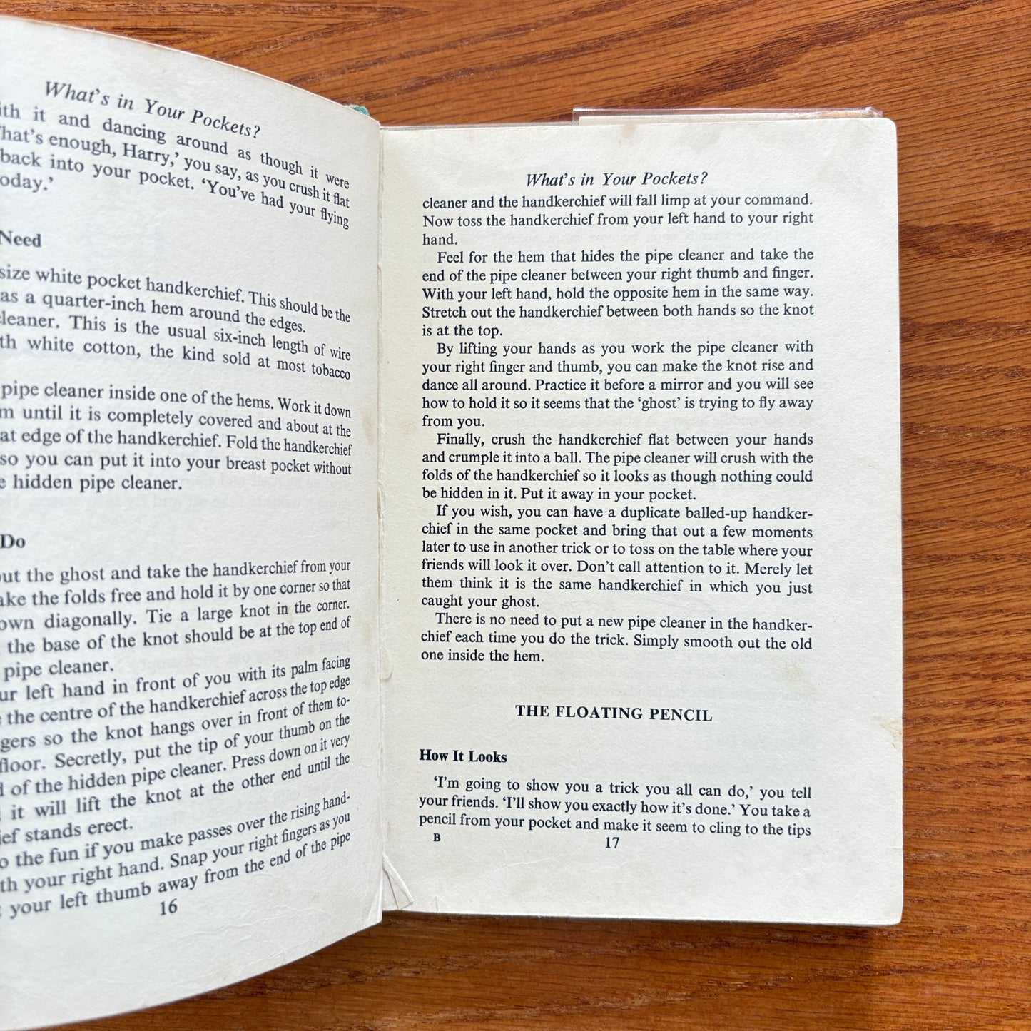 Magic From Your Pocket - Bill Severn
