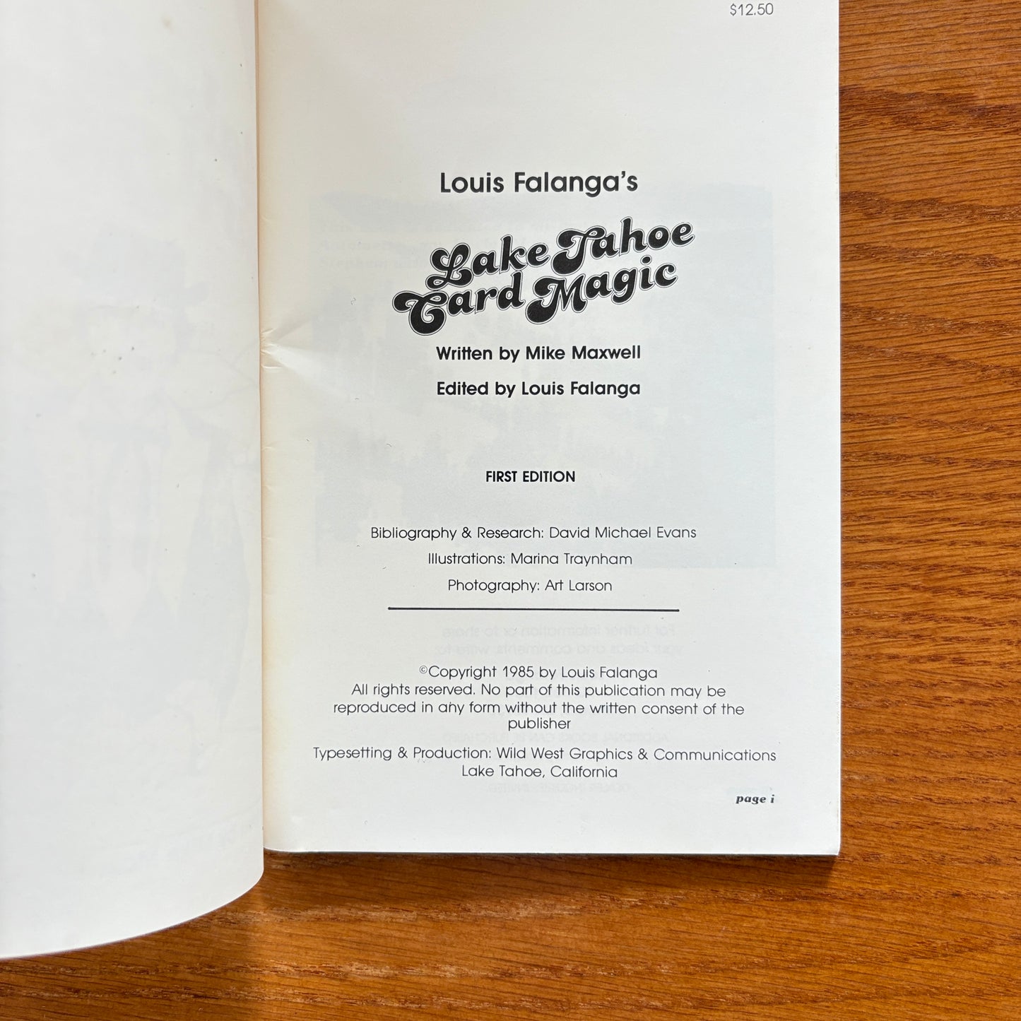 Louis Falanga's Lake Tahoe Card Magic - Mike Maxwell