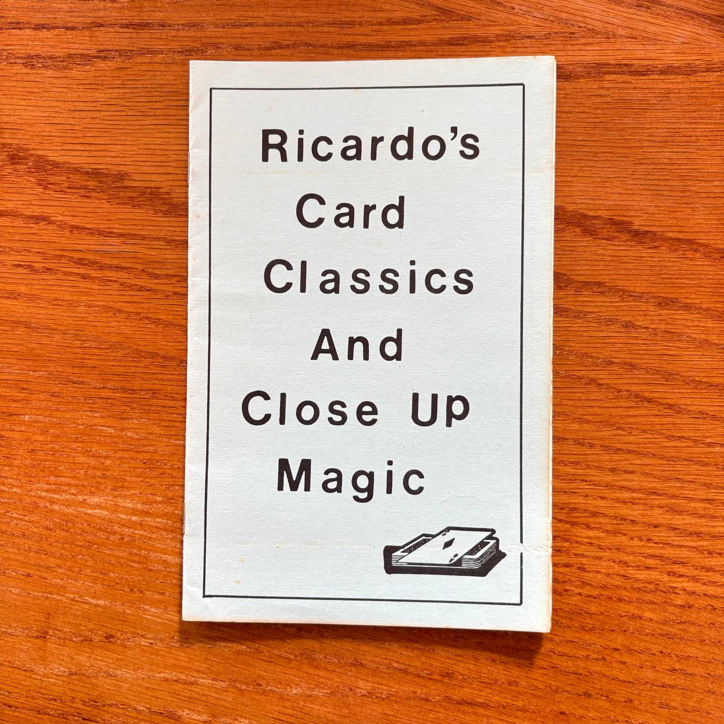 Ricardo's Card Classics And Close Up Magic