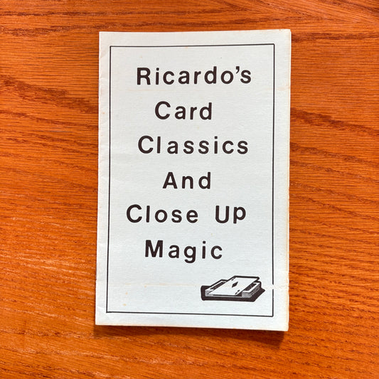 Ricardo's Card Classics And Close Up Magic