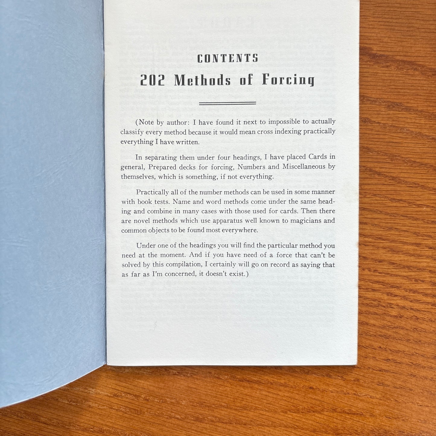 202 Methods Of Forcing - Annemann