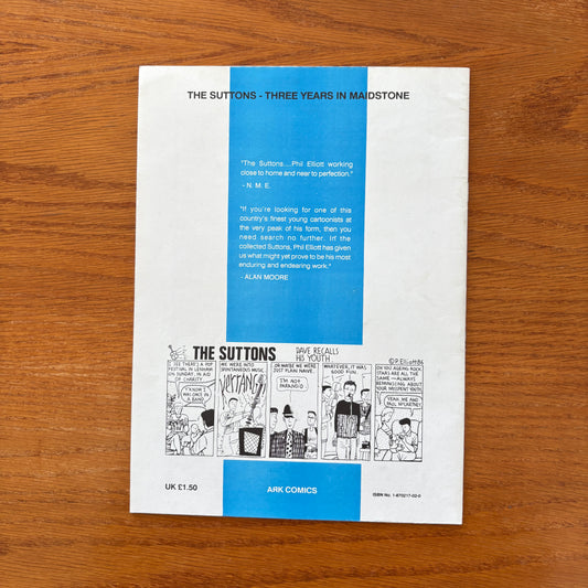 The Suttons: Three years in Maidstone - Collected comic strips by Phil Elliott