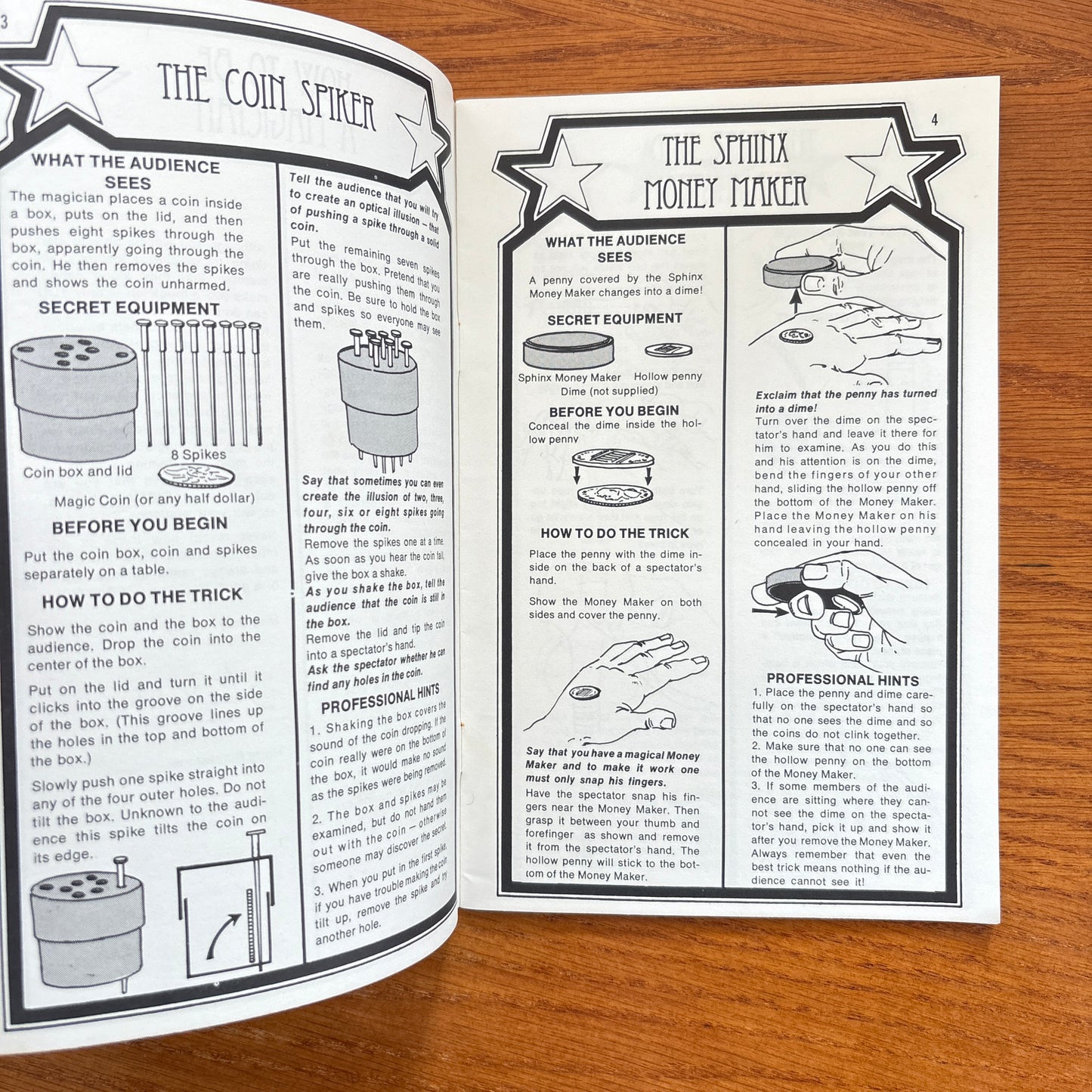 Instructions For Blackstone Instant Magic!
