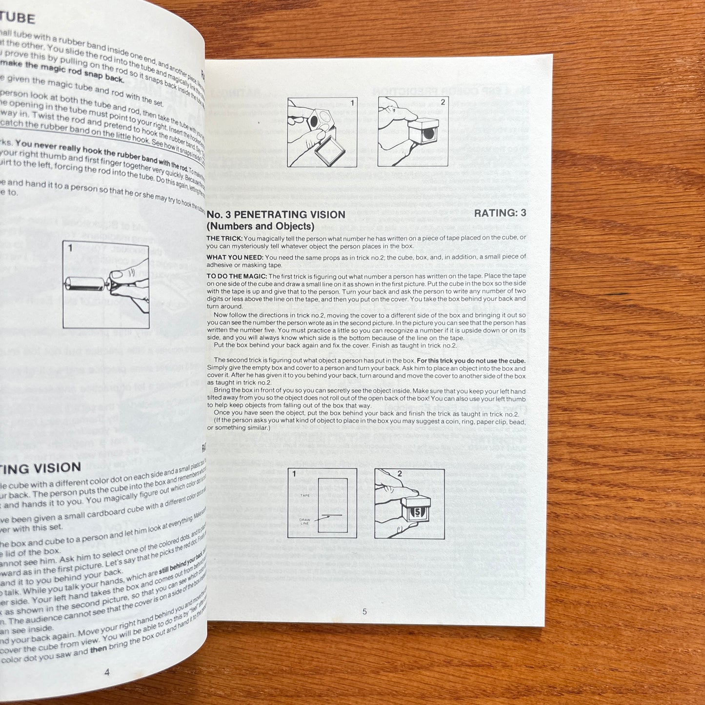The Magic World Of Blackstone Secret Instruction Booklet