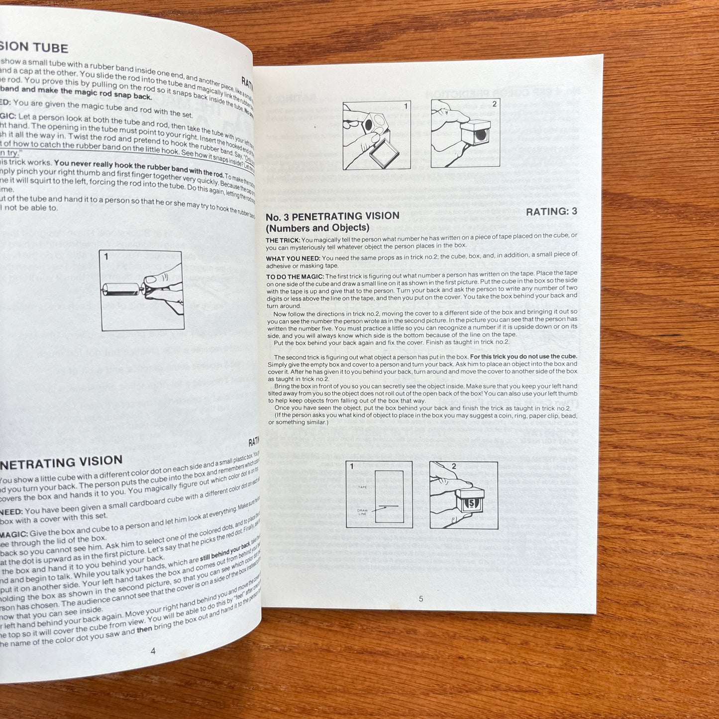 The Magic World Of Blackstone Secret Instruction Booklet
