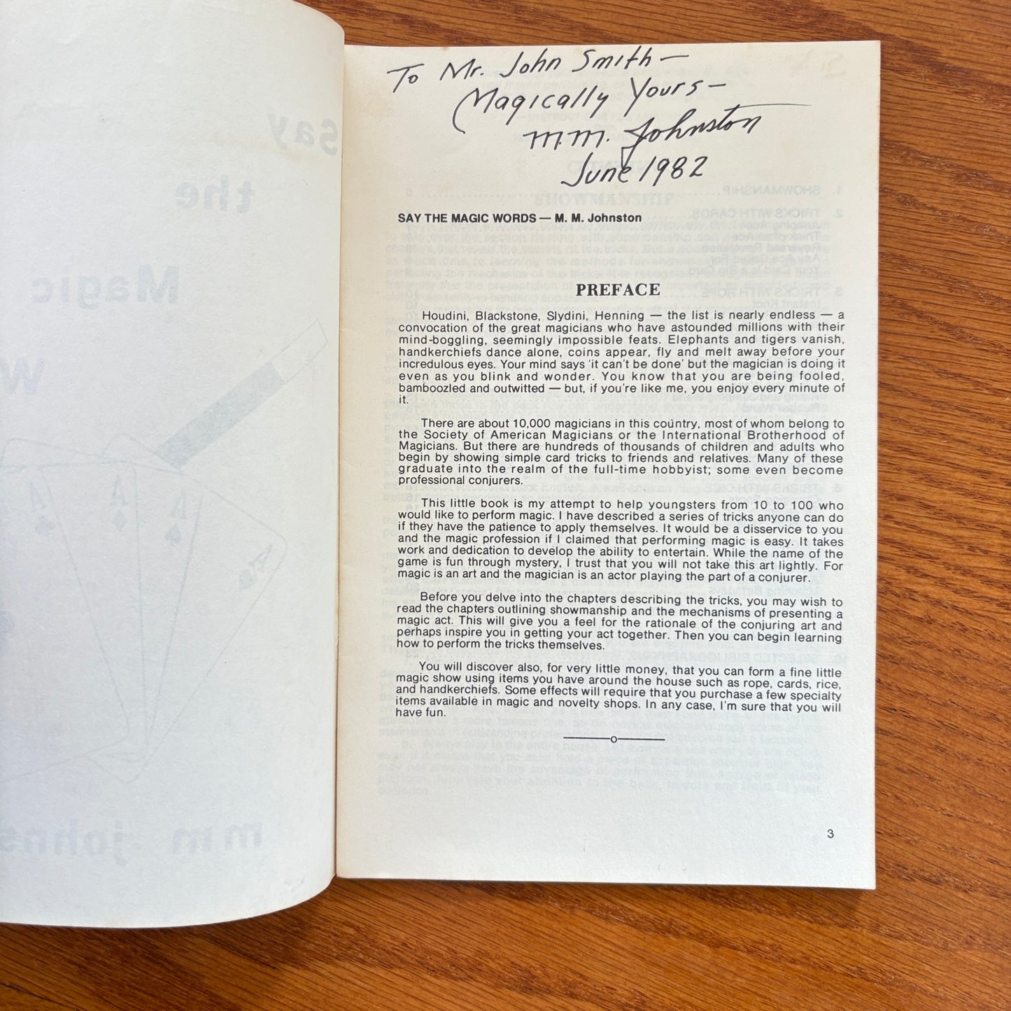 Say The Magic Words - M.M. Johnston