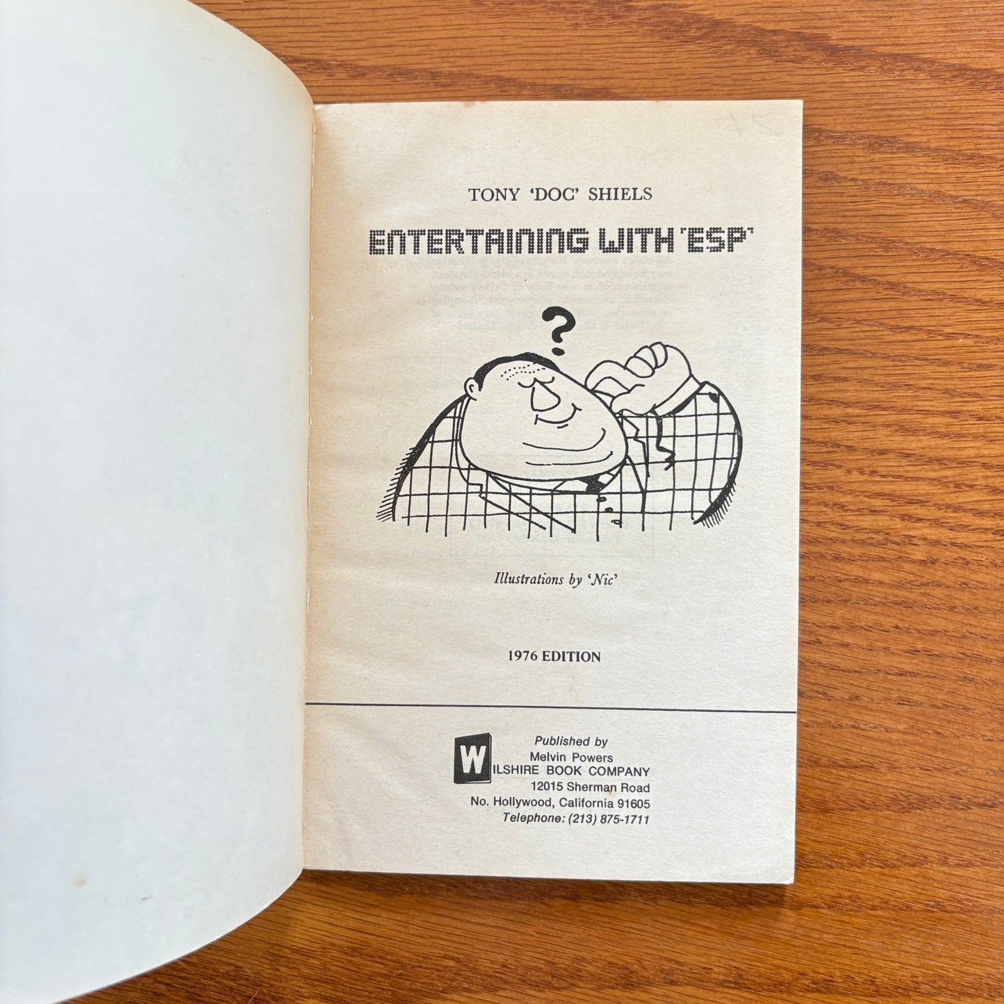 Entertaining With ESP - Tony 'Doc' Shiels