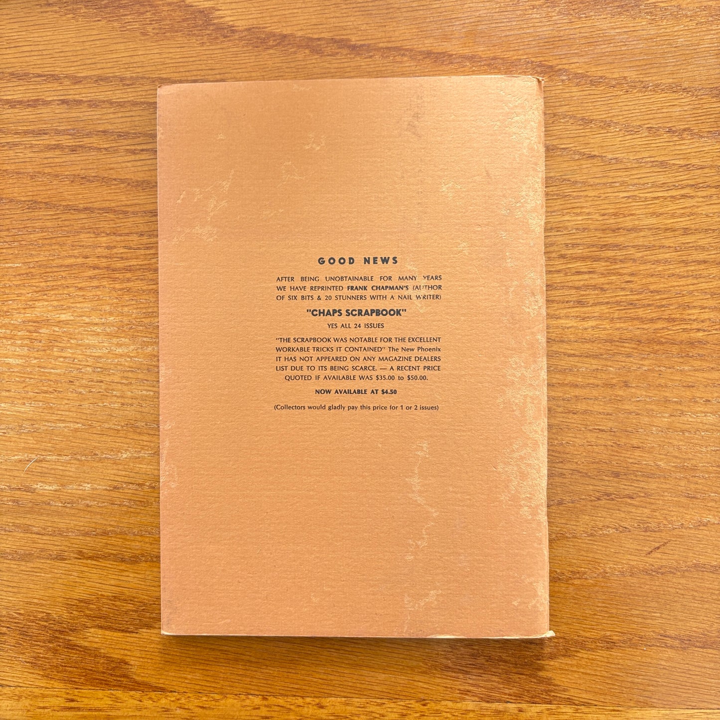 Chap's Scrapbook 1-24