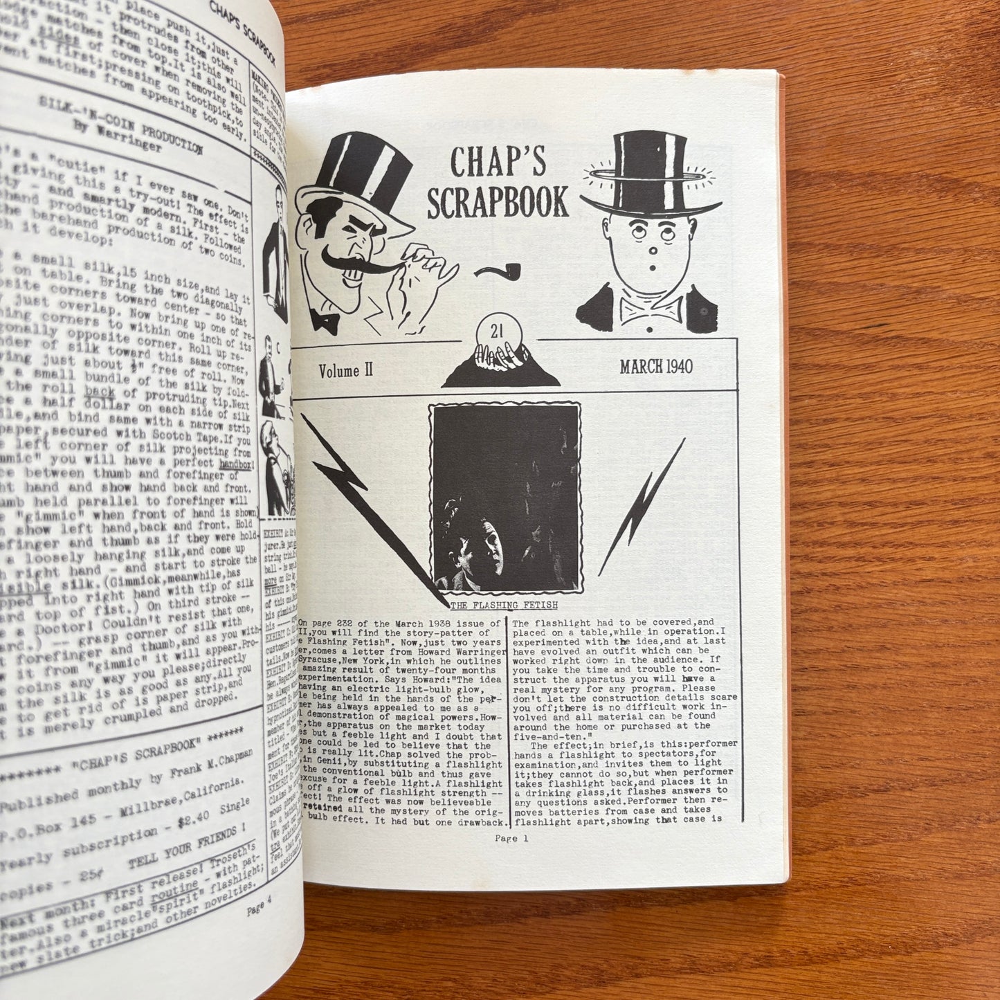 Chap's Scrapbook 1-24