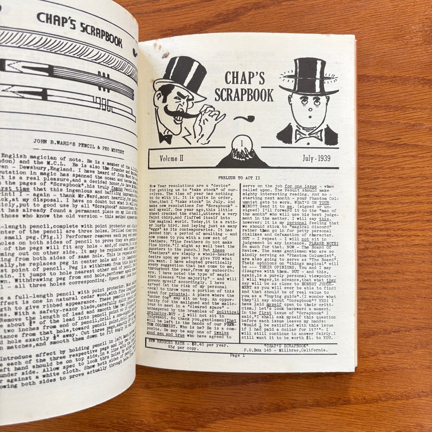 Chap's Scrapbook 1-24