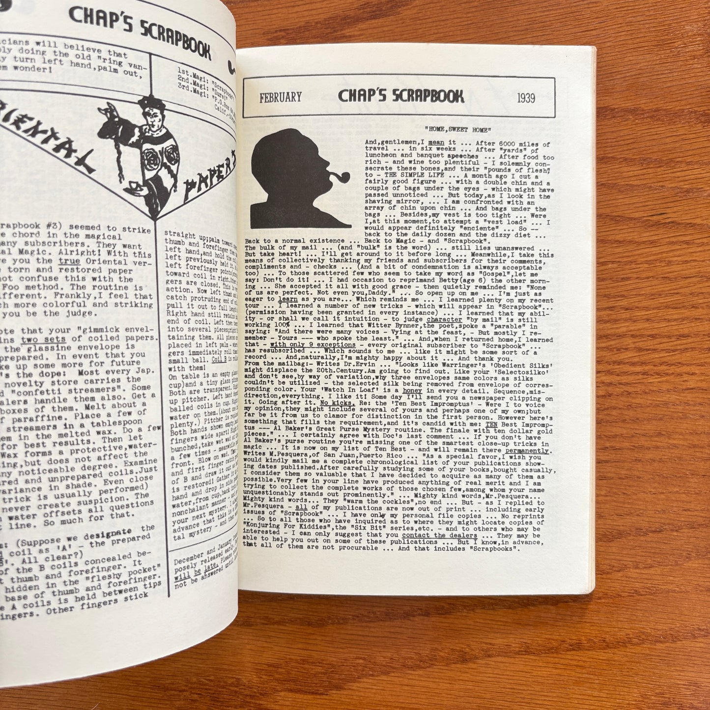 Chap's Scrapbook 1-24