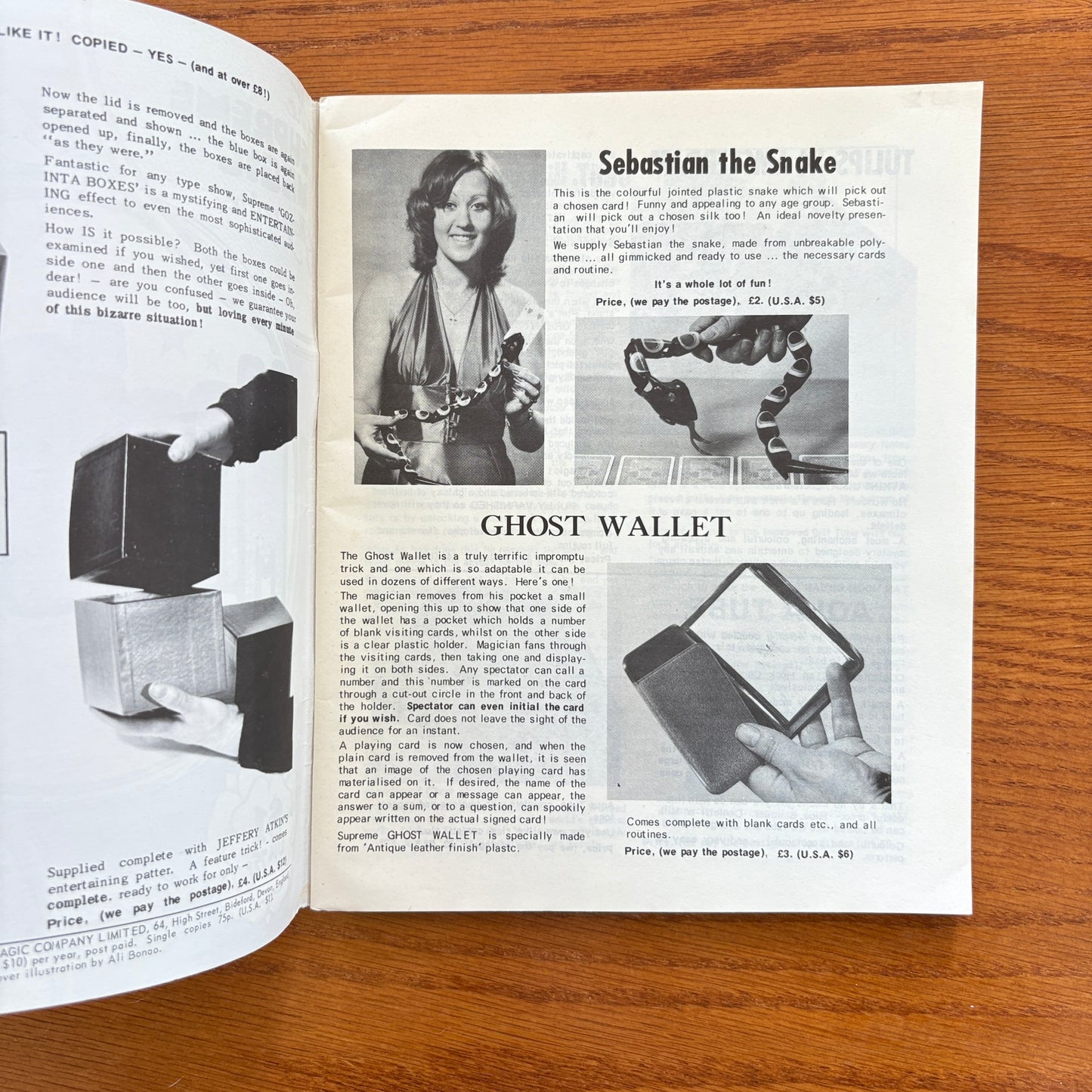 The Supreme Magazine Magigram: Dyeing The Silks - Volume 10 Number 7 March 1978