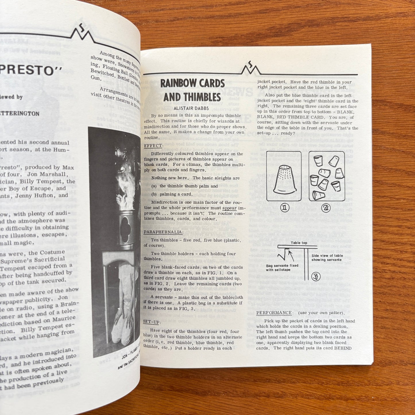 The Supreme Magazine Magigram: Dyeing The Silks - Volume 10 Number 7 March 1978