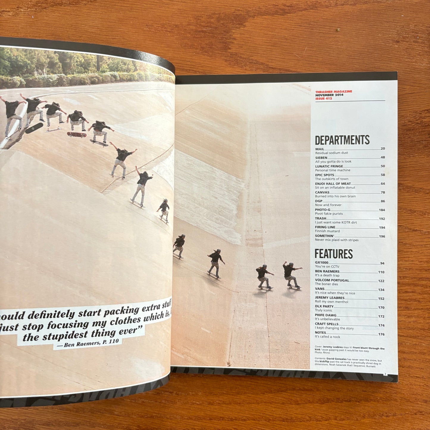 Thrasher Nov 2014