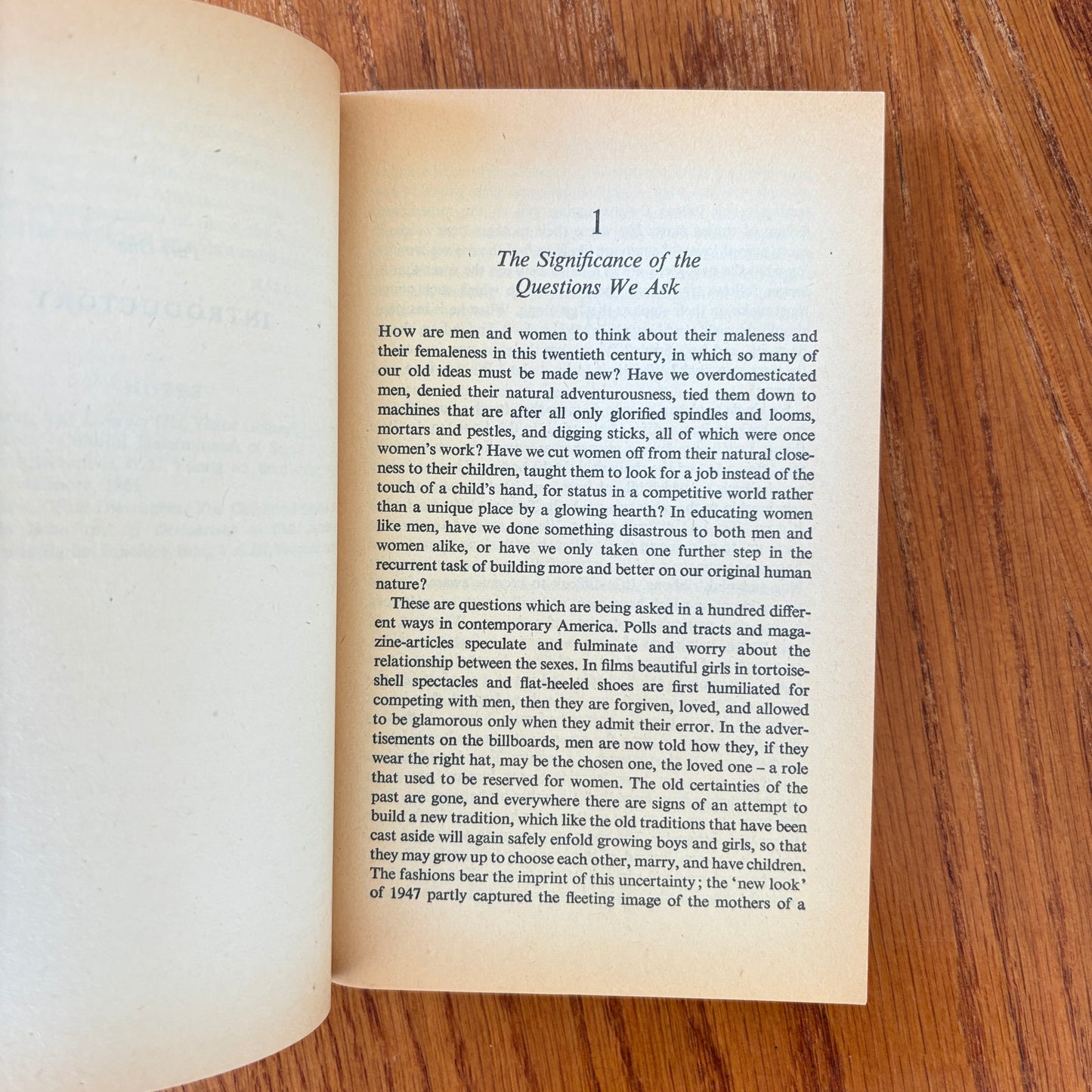 Man And Woman - Margaret Mead