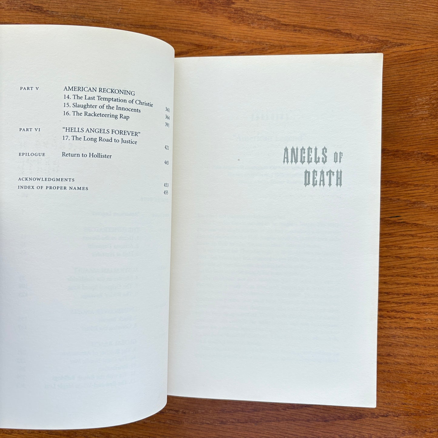 Angels of Death: Inside the Bikers’ Global Crime Empire - William Marsden & Julian Sher