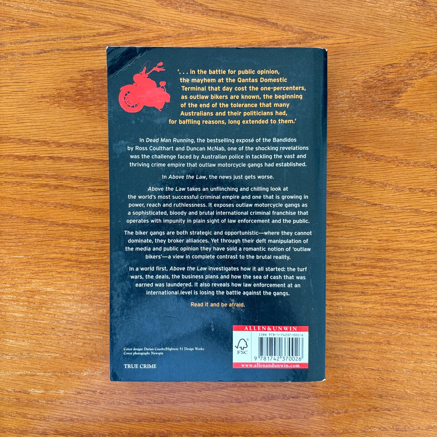 Above the Law: How Outlaw Motorcycle Gangs Established the World’s Biggest Criminal Empire - Ross Coulthart & Duncan McNab