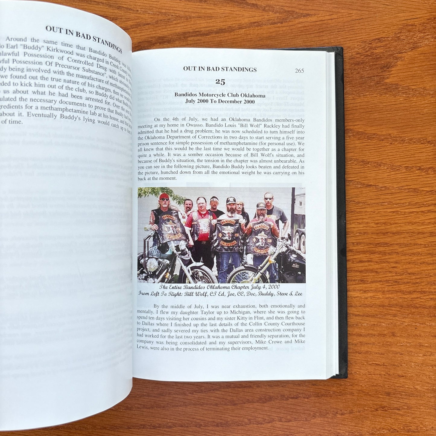 Out in Bad Standings: Inside the Bandidos Motorcycle Club -  Edward Winterhalder