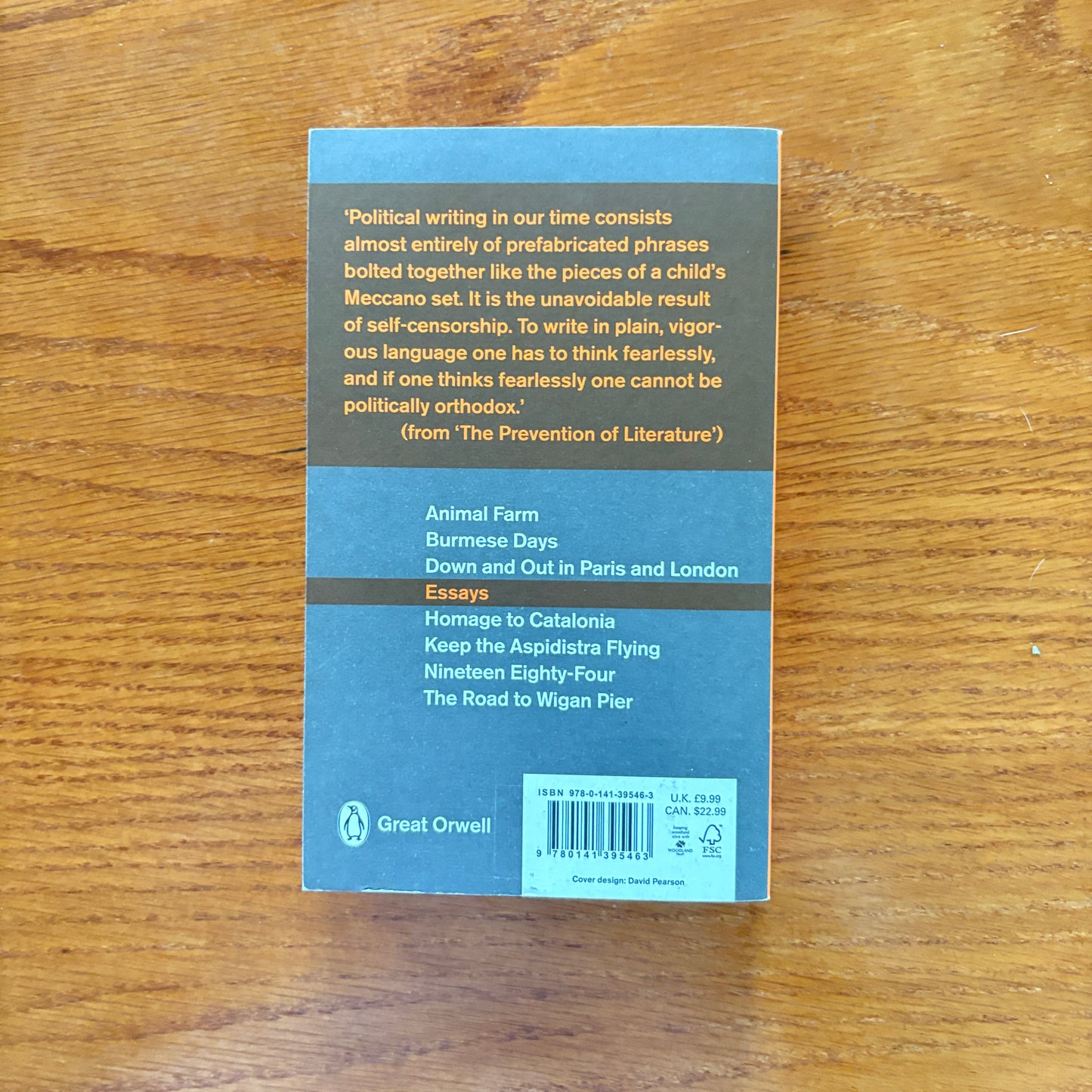 George Orwell - Essays