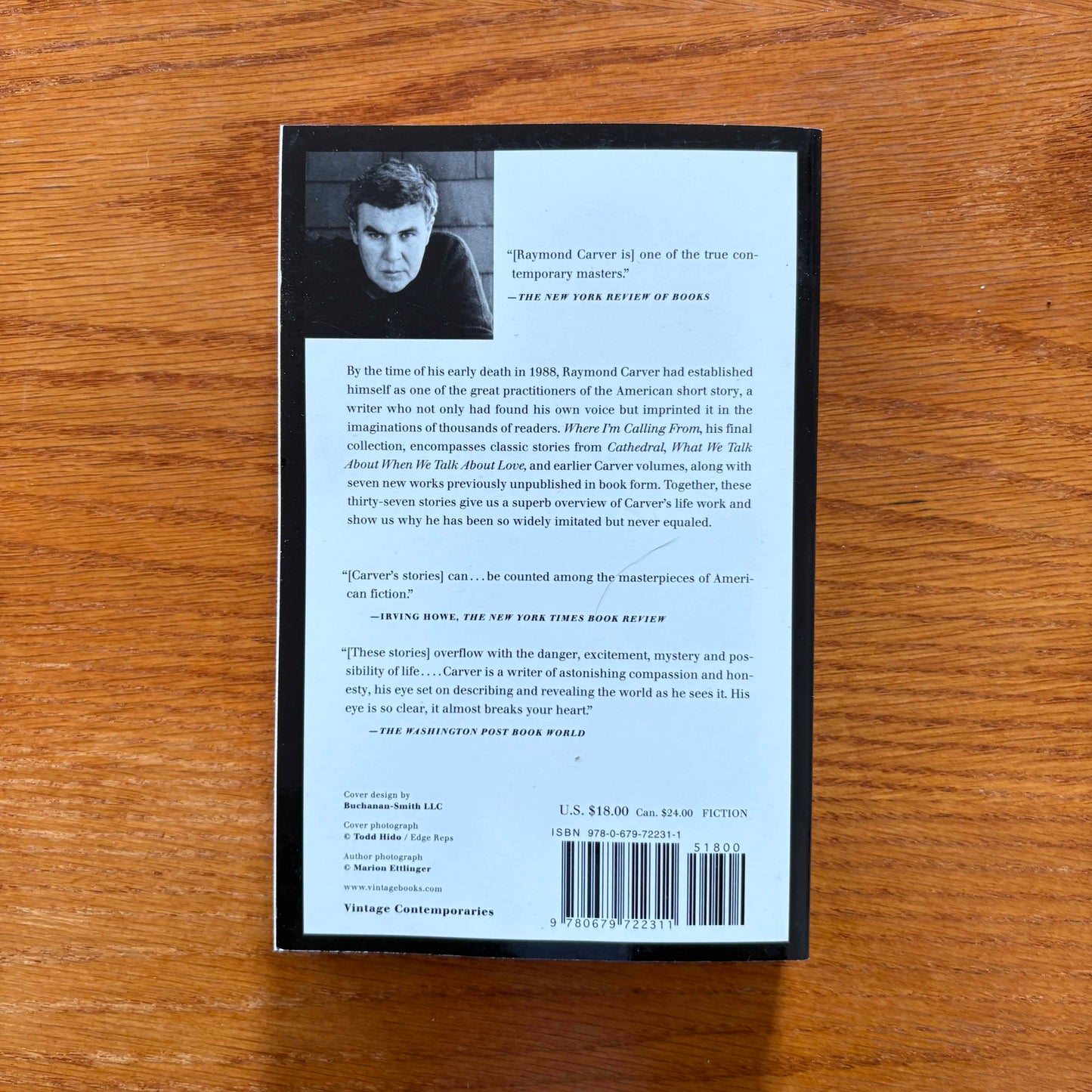 Where I'm Calling From - Raymond Carver