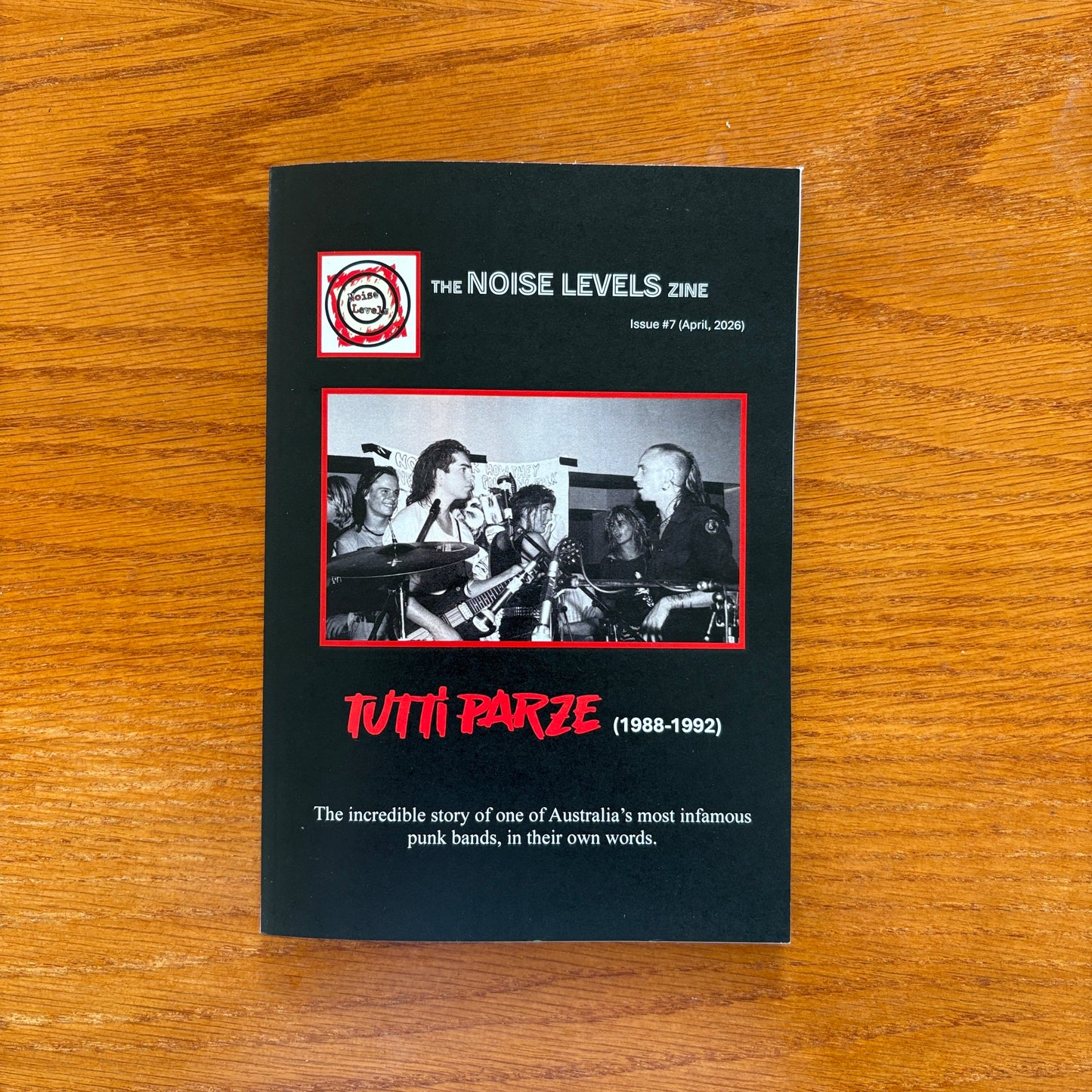 Noise Levels Zine #7: Tutti Parze