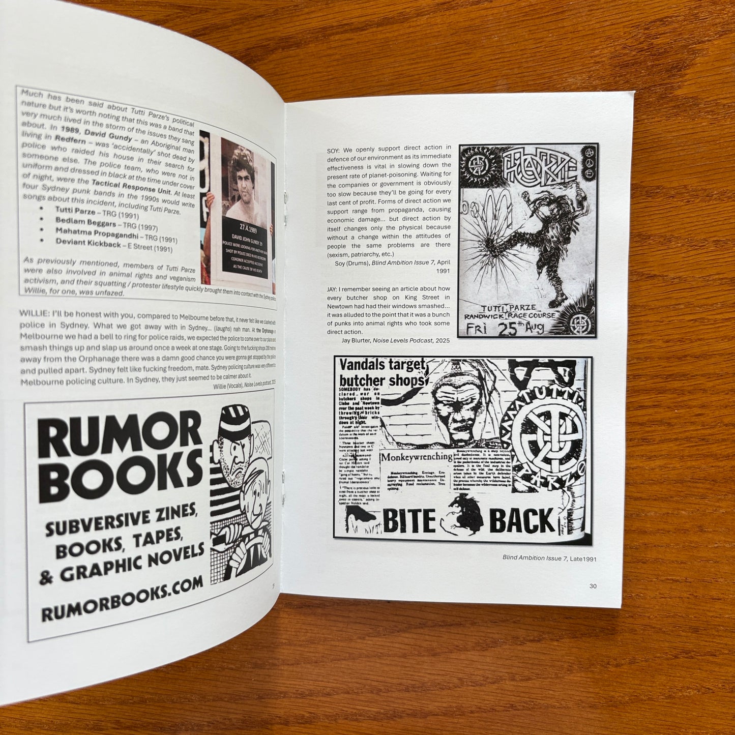 Noise Levels Zine #7: Tutti Parze