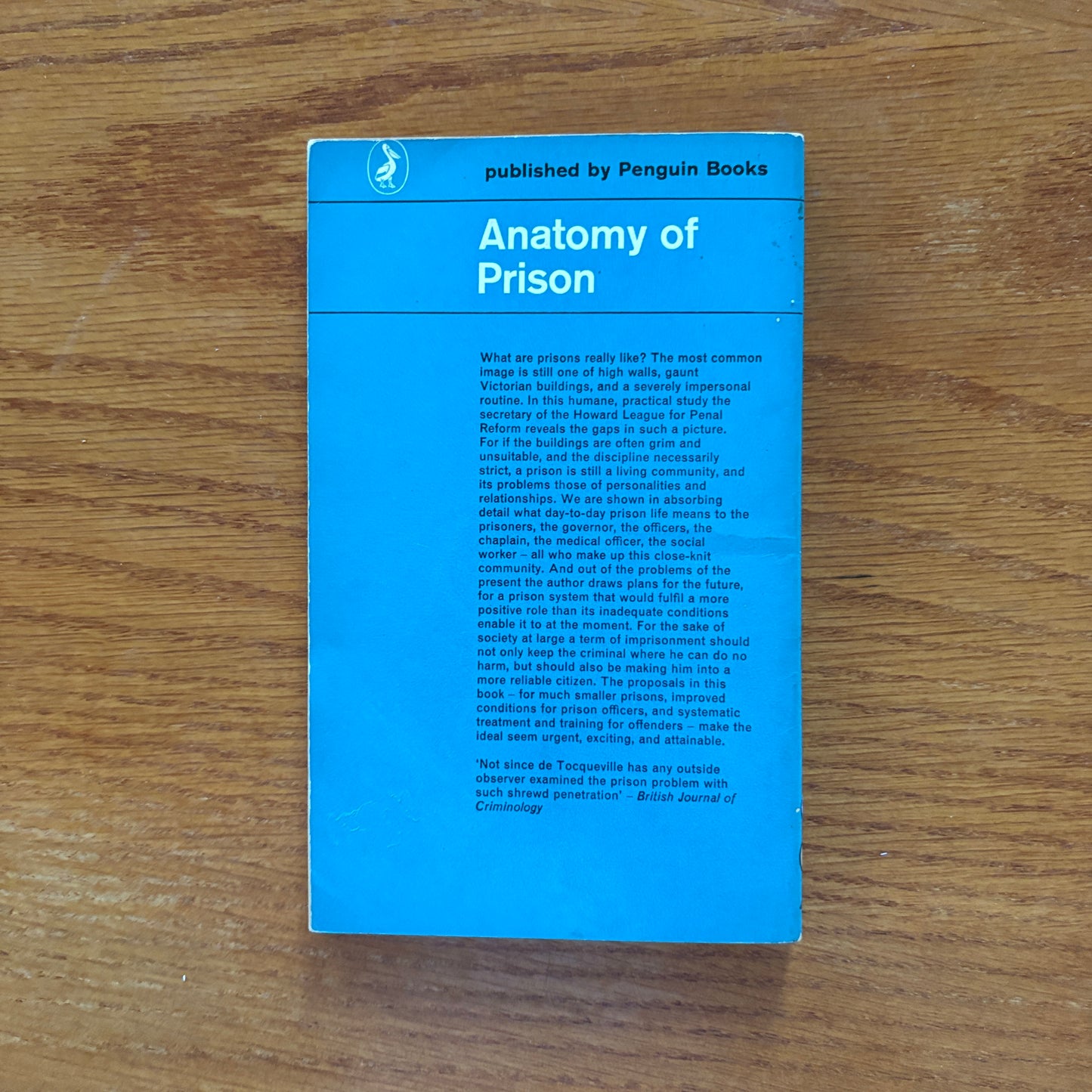 Anatomy of Prison - Hugh J. Klare