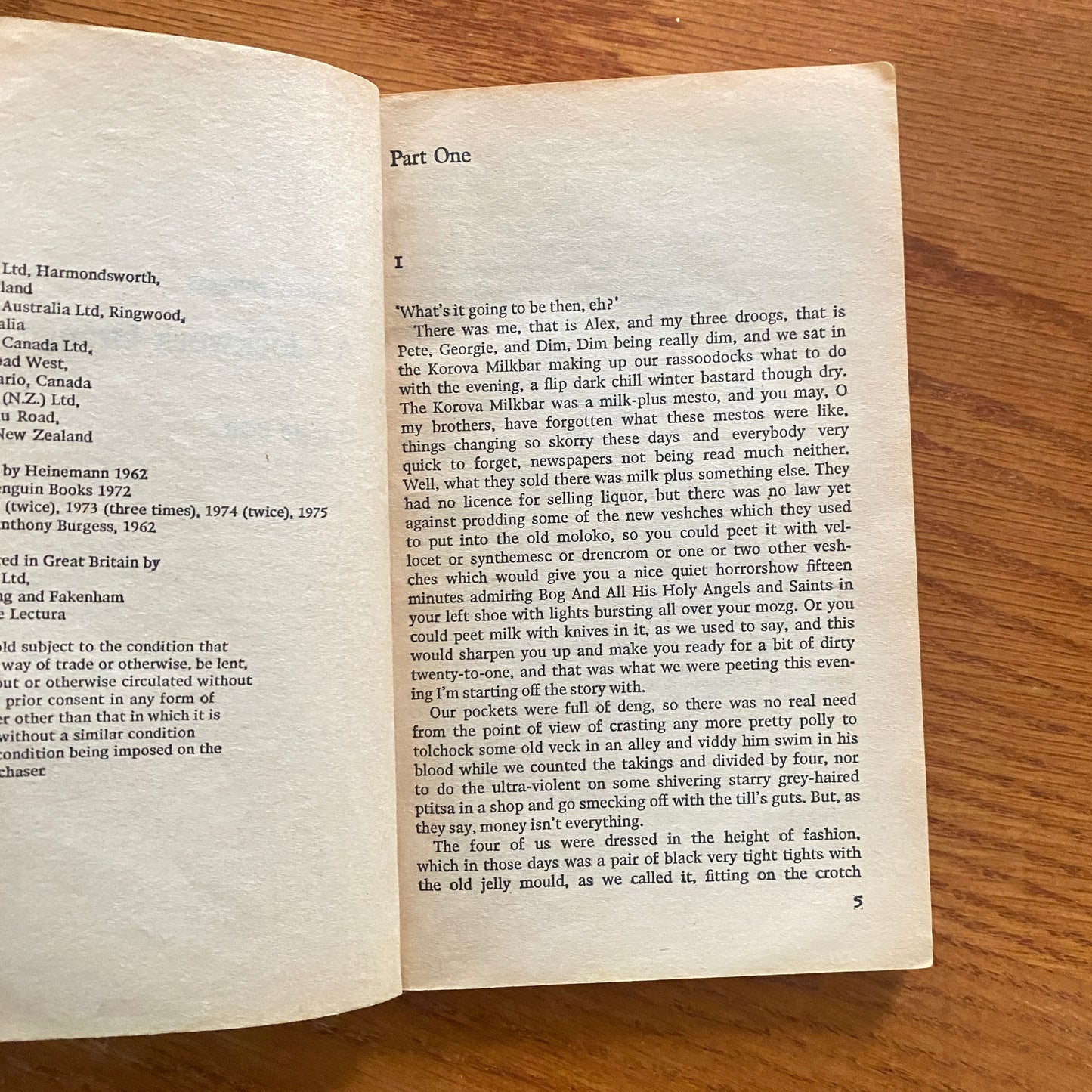A Clockwork Orange - Anthony Burgess
